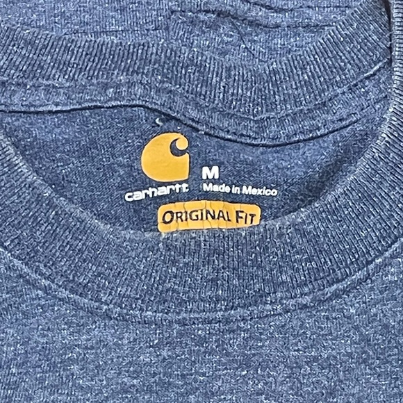 Men’s Carhartt Original Fit Work Shirt - Picture 3 of 4